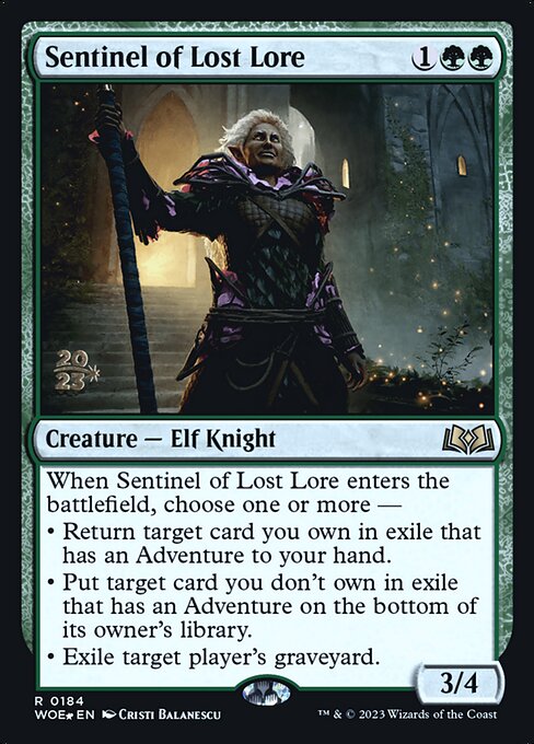 Sentinel of Lost Lore (PWOE 184s)
