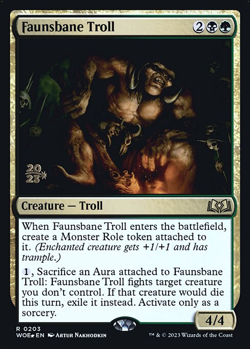Faunsbane Troll (PWOE 203s)