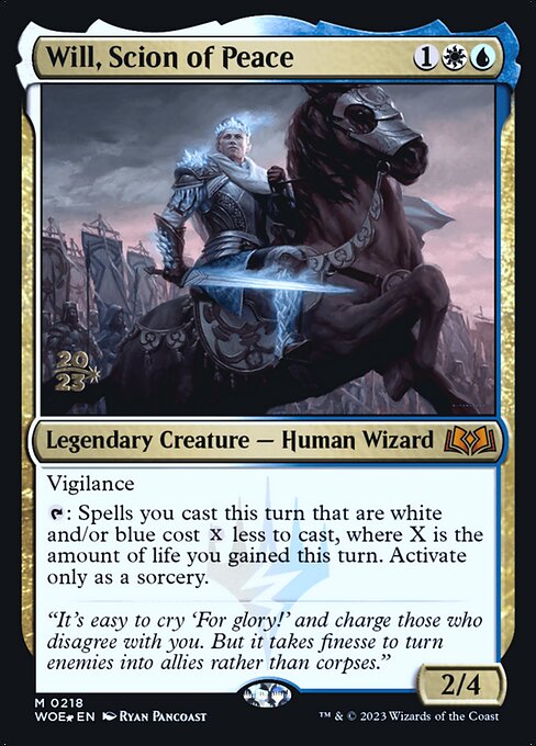 Will, Scion of Peace (PWOE 218s)