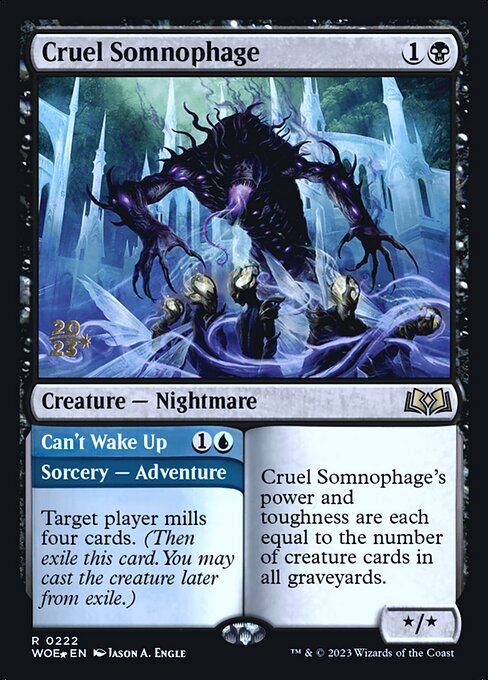 Cruel Somnophage // Can't Wake Up (PWOE 222s)