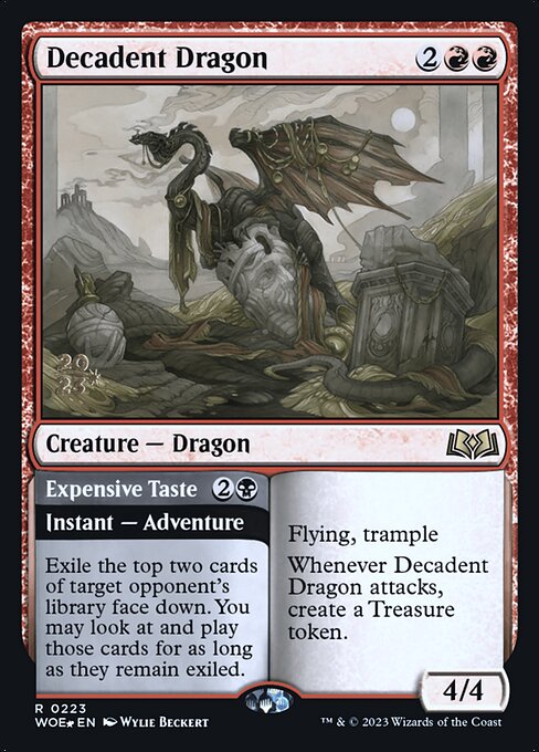 Decadent Dragon // Expensive Taste (PWOE 223s)