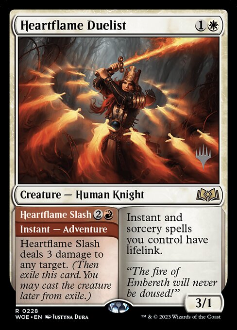 Heartflame Duelist // Heartflame Slash (PWOE 228p)
