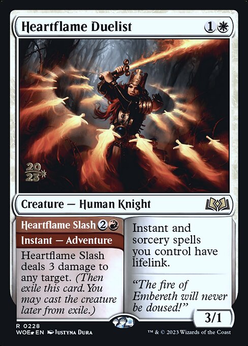 Heartflame Duelist // Heartflame Slash (PWOE 228s)