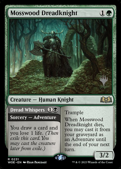 Mosswood Dreadknight // Dread Whispers (PWOE 231p)