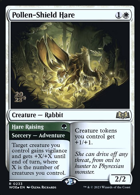 Pollen-Shield Hare // Hare Raising (PWOE 233s)