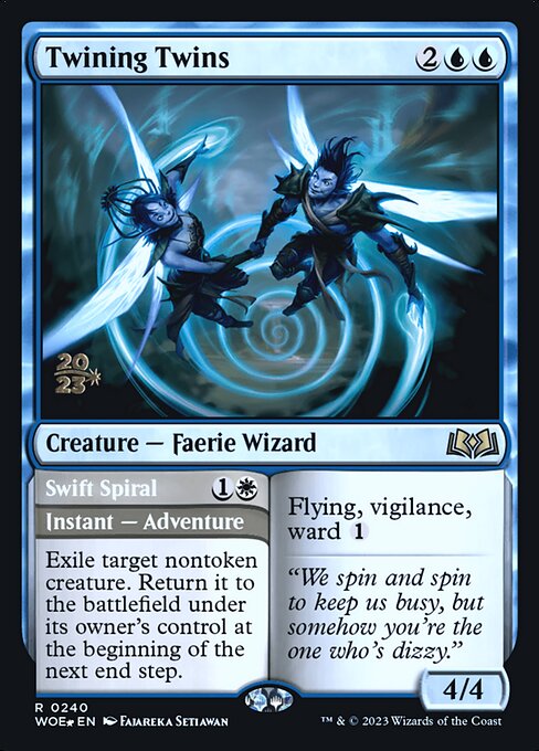 Twining Twins // Swift Spiral (PWOE 240s)