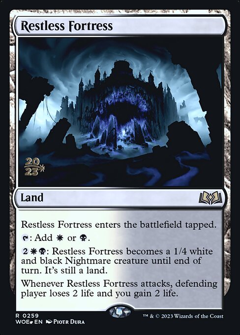 Restless Fortress (PWOE 259s)
