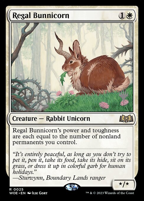 Regal Bunnicorn (PWOE 25p)