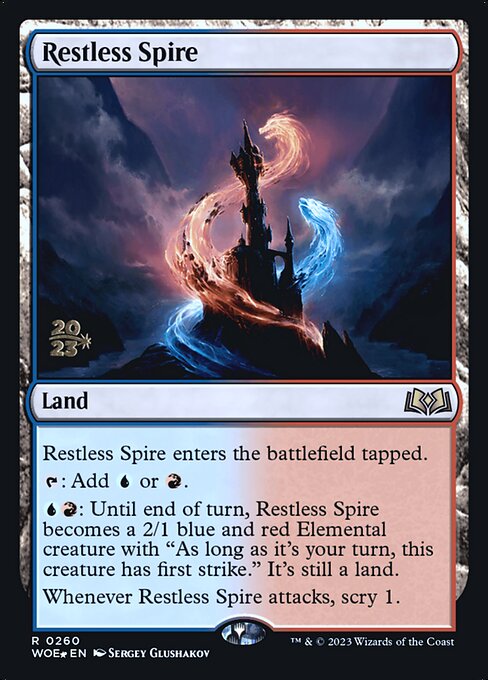 Restless Spire (PWOE 260s)
