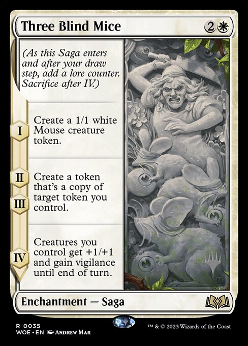 Three Blind Mice (PWOE 35p)