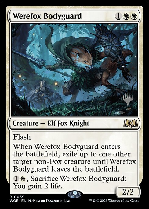 Werefox Bodyguard (PWOE 39p)