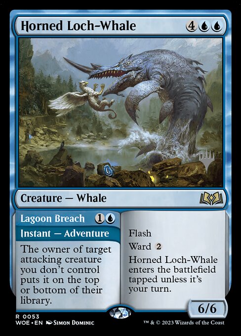 Horned Loch-Whale // Lagoon Breach (PWOE 53p)