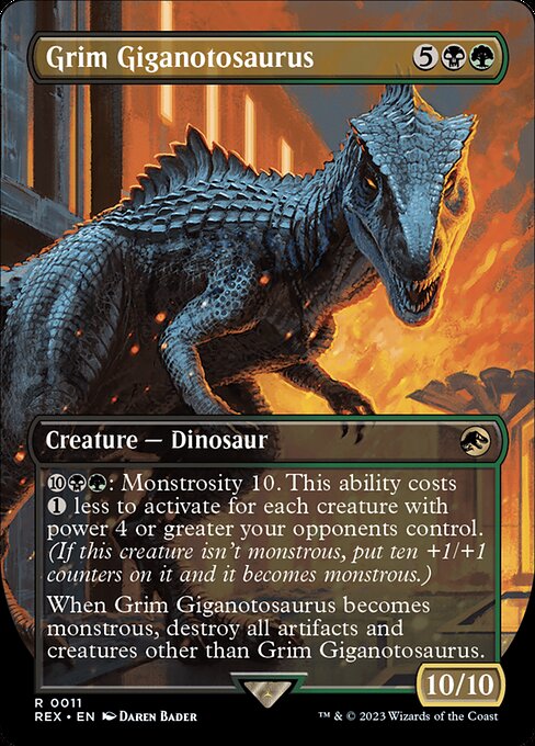 Grim Giganotosaurus (REX 11)