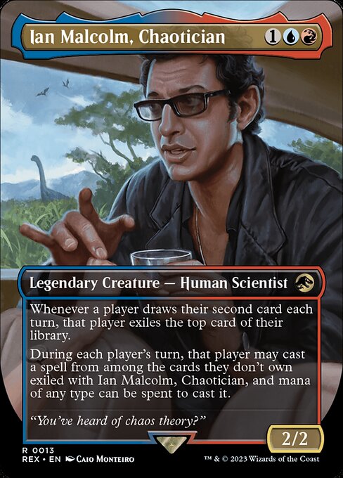 Ian Malcolm, Chaotician (REX 13)