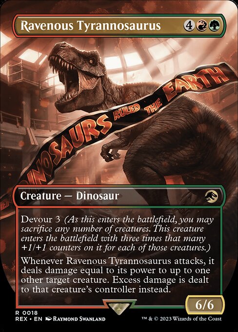 Ravenous Tyrannosaurus (REX 18)