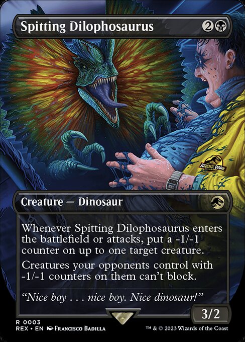 Spitting Dilophosaurus (REX 3)