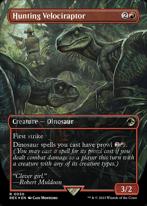 Hunting Velociraptor (REX 30)