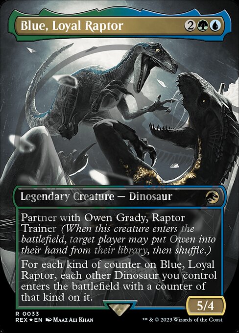 Blue, Loyal Raptor (REX 33)