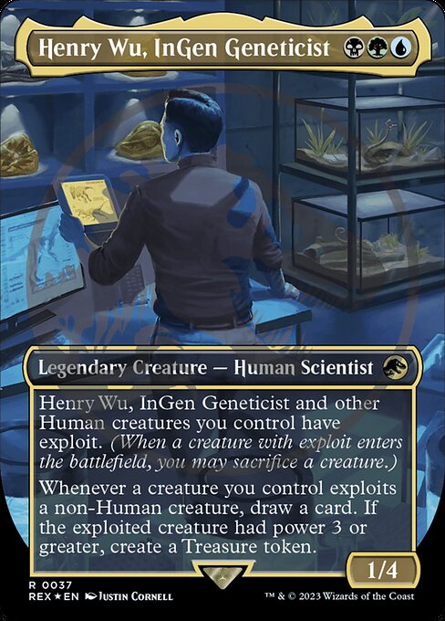 Henry Wu, InGen Geneticist (REX 37)