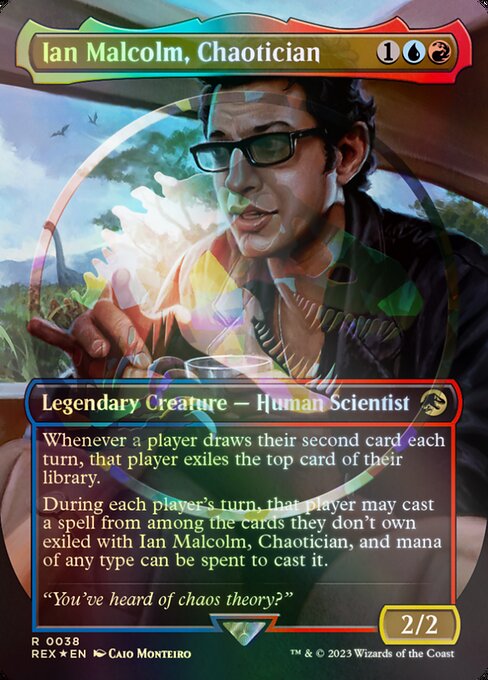 Ian Malcolm, Chaotician (REX 38)