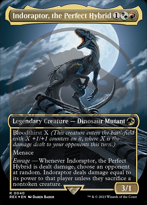 Indoraptor, the Perfect Hybrid (REX 40)