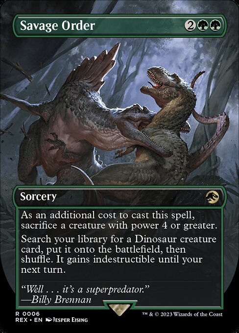 Savage Order (REX 6)