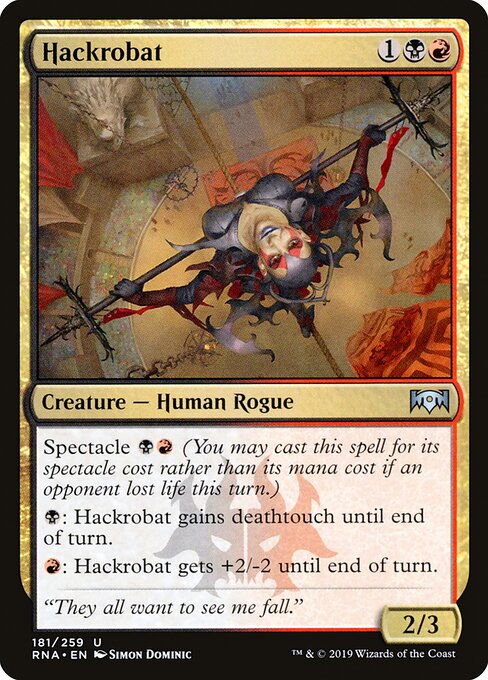 Hackrobat (RNA 181)