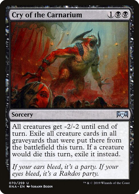 Cry of the Carnarium (RNA 70)