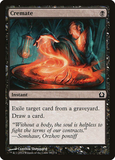 Cremate (RTR 59)