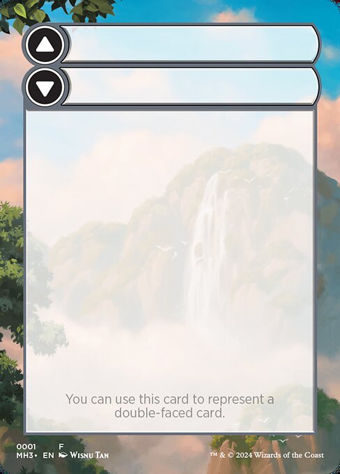 Double-Faced Substitute Card (SMH3 1)