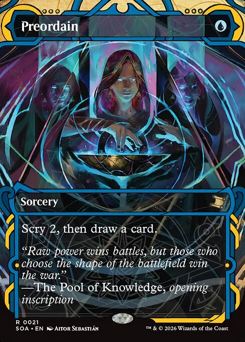 Preordain (SOA 21)