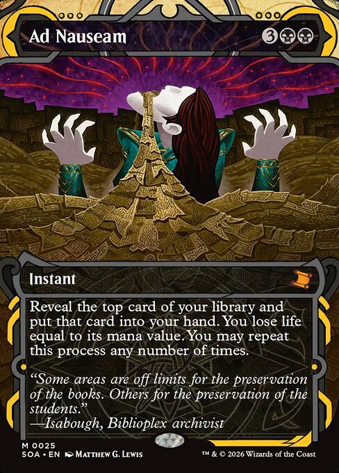 Ad Nauseam (SOA 25)