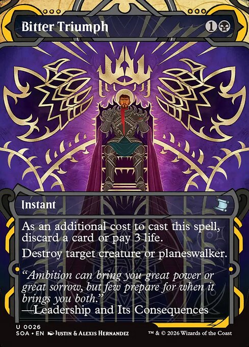 Bitter Triumph (SOA 26)