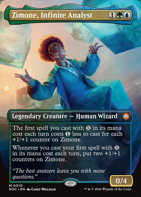Zimone, Infinite Analyst (SOC 10)