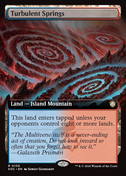 Turbulent Springs (SOC 105)