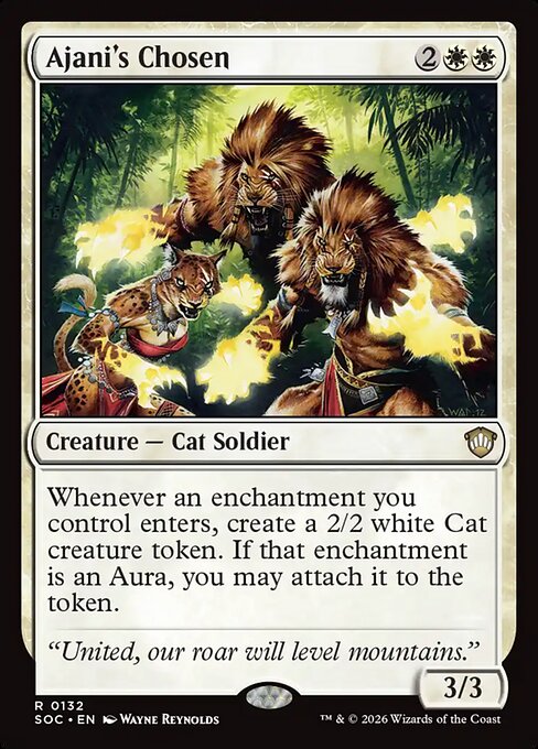 Ajani's Chosen (SOC 132)