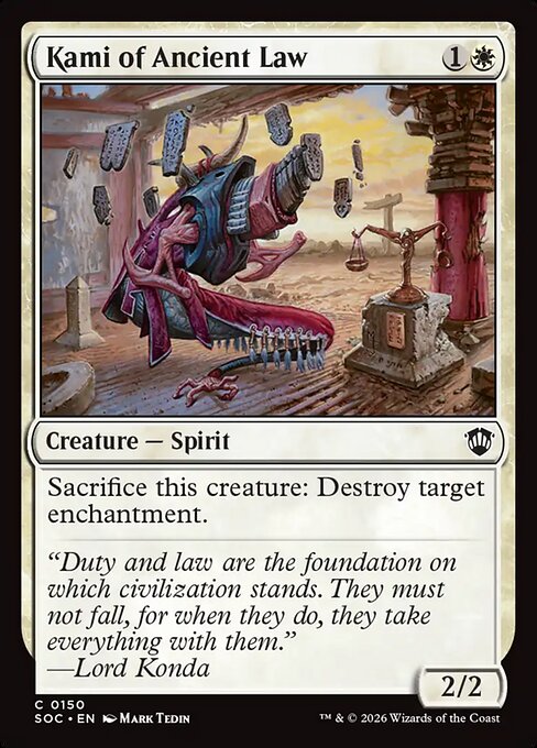 Kami of Ancient Law (SOC 150)