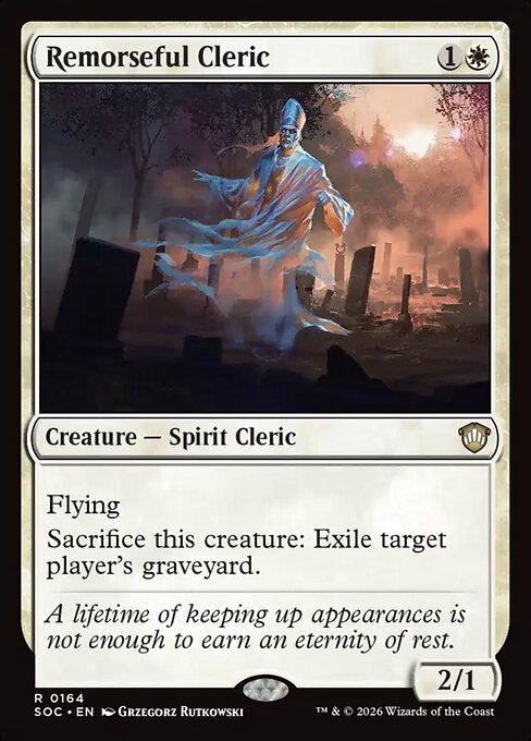 Remorseful Cleric (SOC 164)