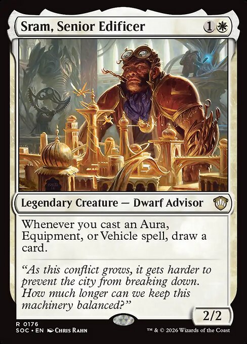 Sram, Senior Edificer (SOC 176)