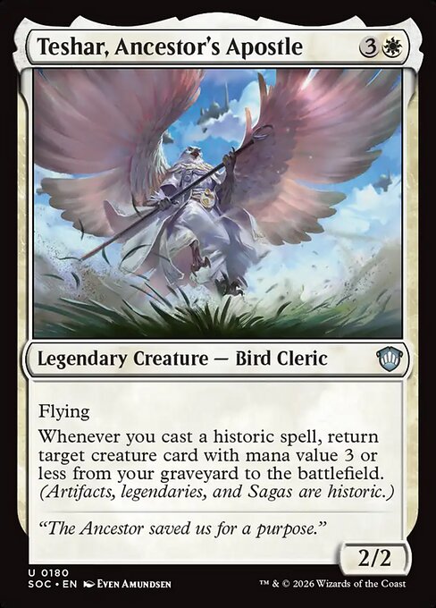 Teshar, Ancestor's Apostle (SOC 180)