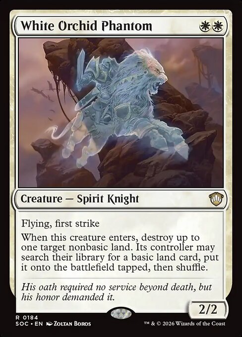 White Orchid Phantom (SOC 184)