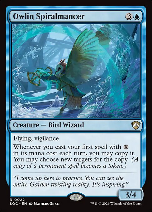 Owlin Spiralmancer (SOC 22)