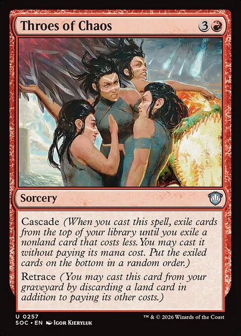 Throes of Chaos (SOC 257)