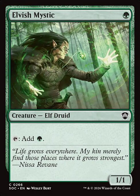 Elvish Mystic (SOC 266)