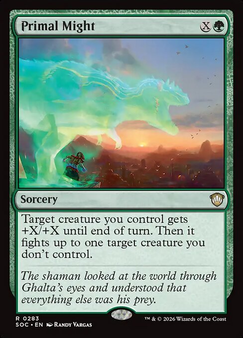 Primal Might (SOC 283)
