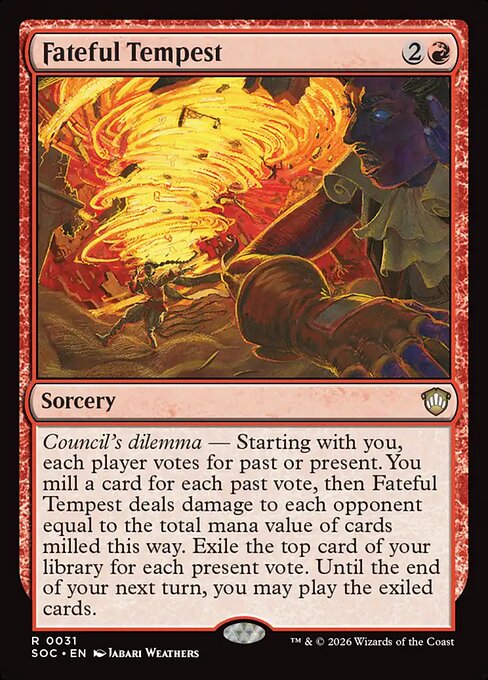 Fateful Tempest (SOC 31)