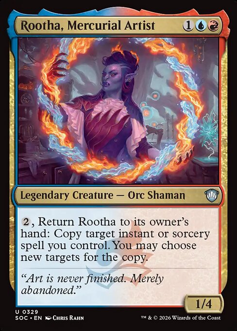 Rootha, Mercurial Artist (SOC 329)