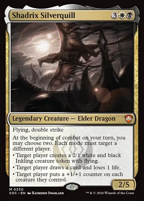 Shadrix Silverquill (SOC 330)