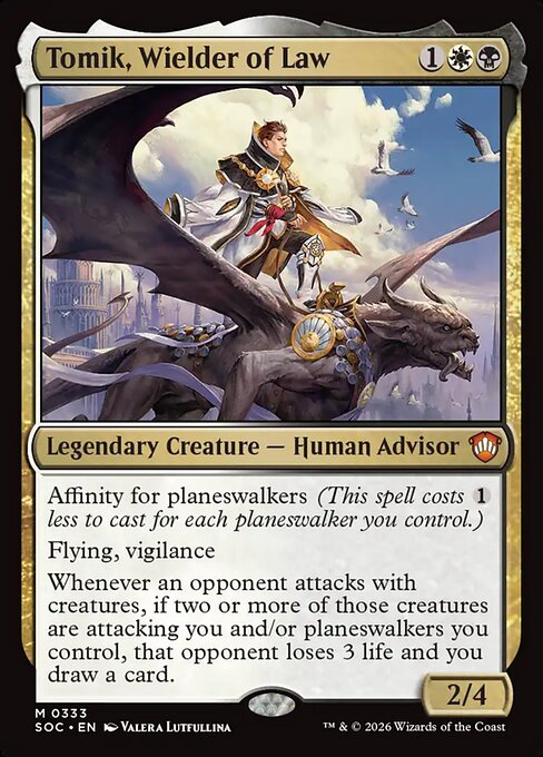Tomik, Wielder of Law (SOC 333)