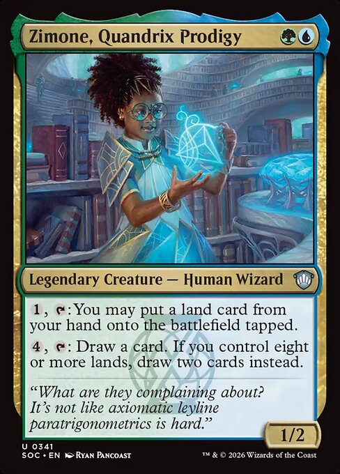 Zimone, Quandrix Prodigy (SOC 341)